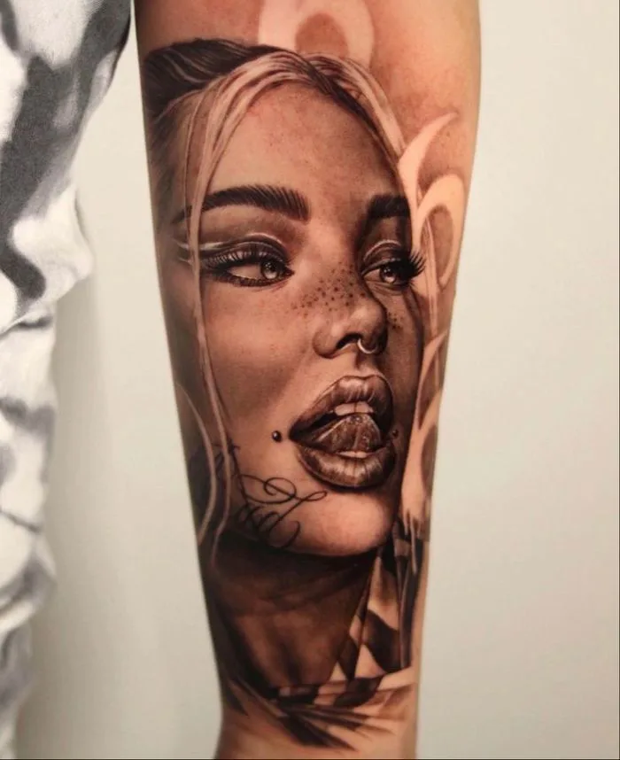 Bad girl tattoo
