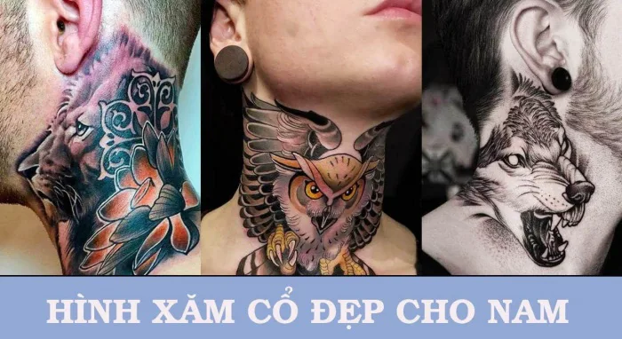 399+ Hình xăm ở cổ nam cực chất, đẹp & Ý nghĩa hay 2025