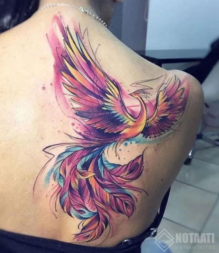 Ý Nghĩa Hình Xăm Phượng Hoàng Và Mẫu Hình Xăm Ở Các Vị Trí