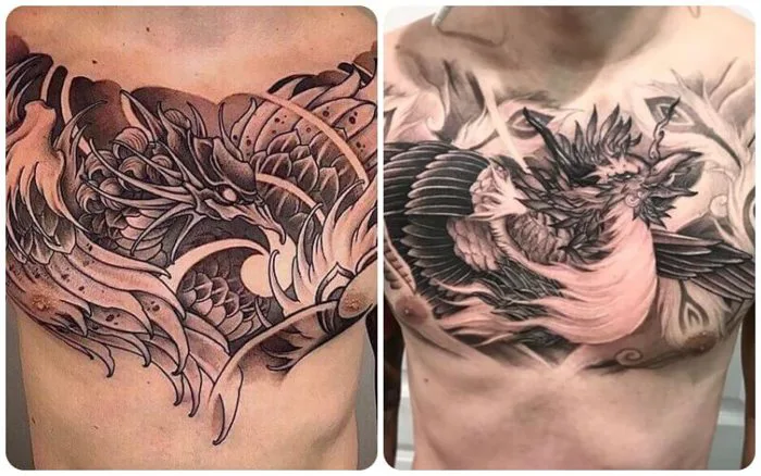 Khám phá ý nghĩa hình xăm phượng hoàng - Mini Tattoo