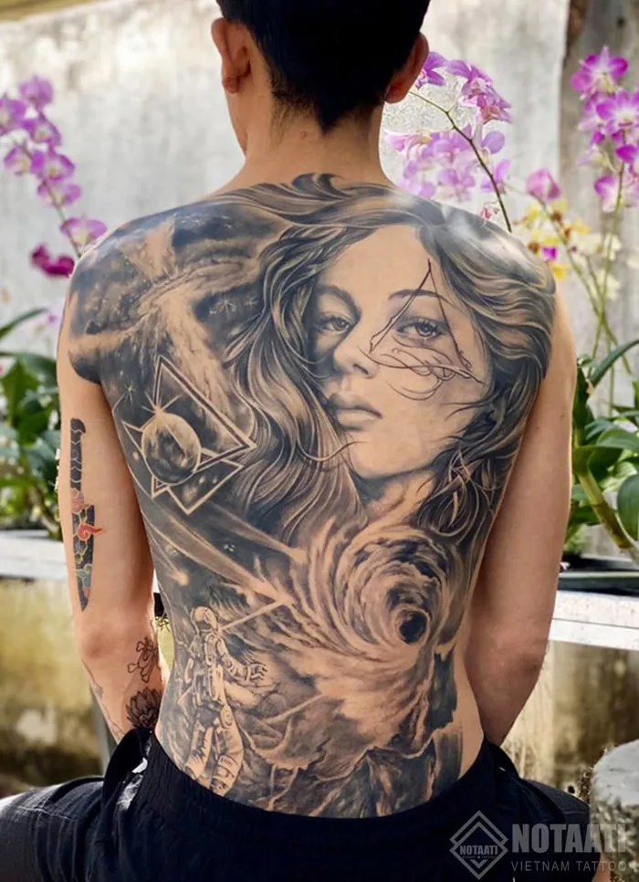 Hình xăm cổ chân chất lừ mới nhất hiện nay - Notaati Tattoo