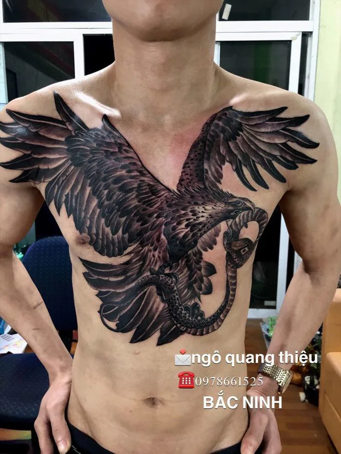 hình xăm đại bàng