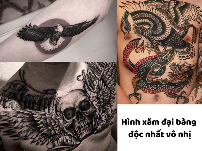 SIÊU ĐỘC ĐÁO với 99+ hình xăm đại bàng mạnh mẽ | Yody