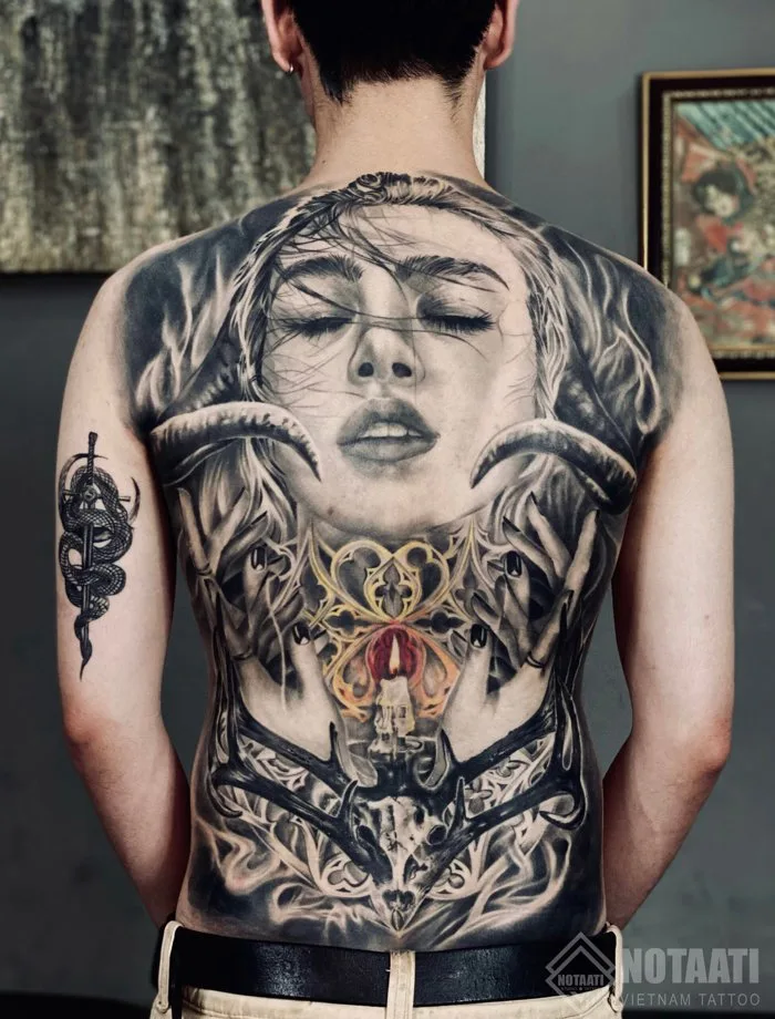 Hình xăm đầu lâu đại diện cho ý nghĩa gì? - Notaati Tattoo