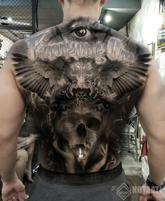 Hình xăm đầu lâu đại diện cho ý nghĩa gì? - Notaati Tattoo