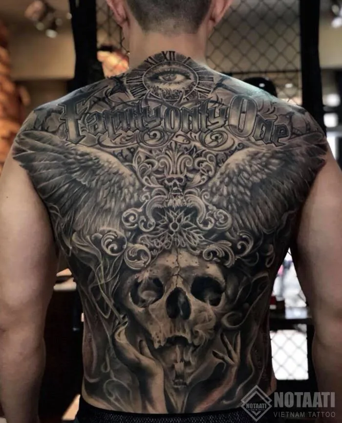 Hình xăm đầu lâu đại diện cho ý nghĩa gì? - Notaati Tattoo