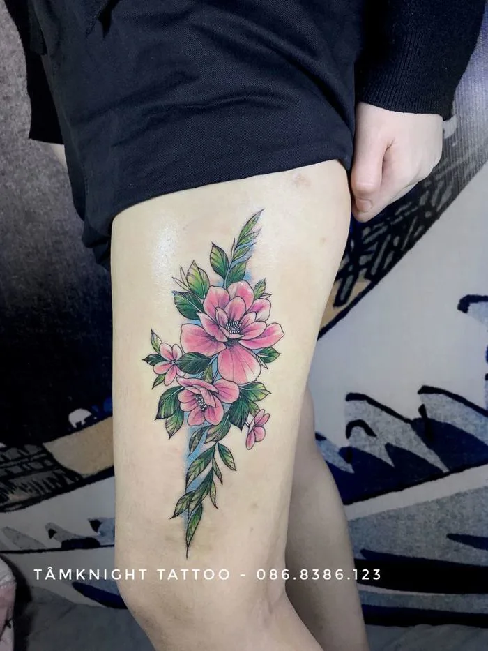 Flower tattoo