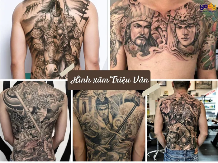 TOP 99+ Hình xăm Triệu Vân siêu đẹp, cá tính và ý nghĩa | Yody