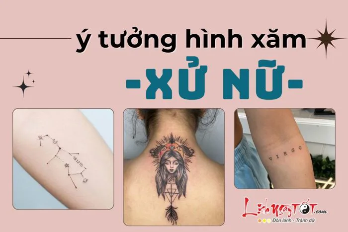 Ý tưởng hình xăm cho cung Xử Nữ vừa ý nghĩa, vừa ấn tượng