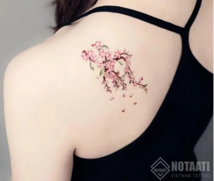 Ý Nghĩa Hình Xăm Hoa Đào Không Phải Ai Cũng Biết