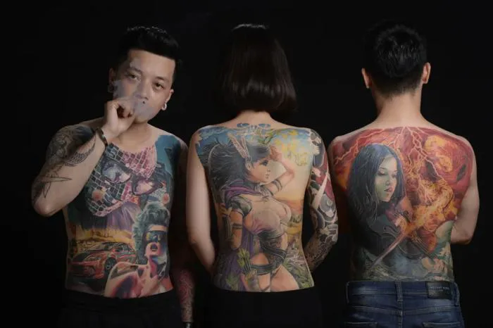 Hình xăm tả thực châu âu - Tattoo Shop - Lâm Việt