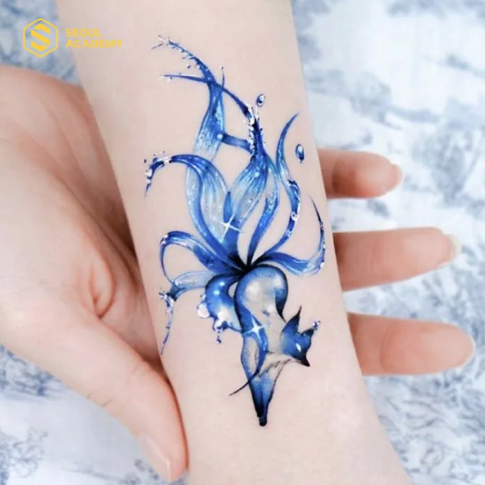 99+Mẫu hình xăm hồ ly 9 đuôi đẹp, quyến rũ cho nam nữ