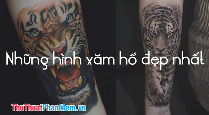 Những mẫu hình xăm hổ đẹp và ấn tượng nhất