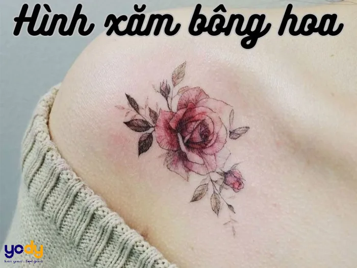 TOP 99+ hình xăm bông hoa QUYẾN RŨ NHẤT MỌI THỜI ĐẠI | Yody