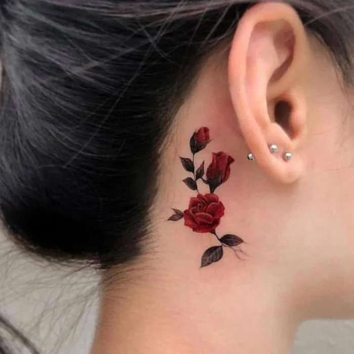 Top 50+ mẫu hình xăm hoa hồng mini cực cá tính, nổi bật