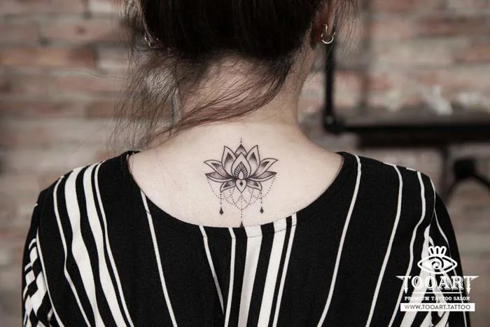Ý nghĩa hình xăm hoa sen Mandala - TooArt - Tattoo and Piercing Salon