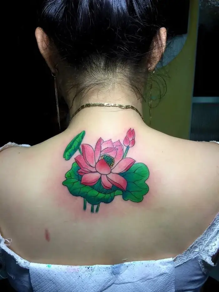 Top 15+ Hình Xăm Hoa Sen Biểu Tượng Cho Sự Thanh Khiết