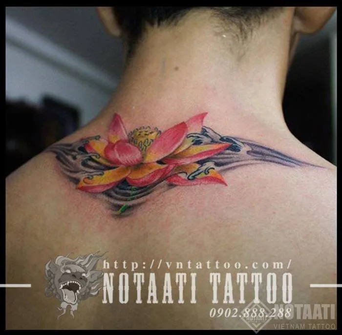 Khám Phá Ý Nghĩa Hình Xăm Hoa Sen [Notaati Tattoo]