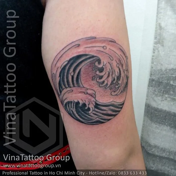 Hình xăm hợp mệnh Thủy - VinaTattoo Group