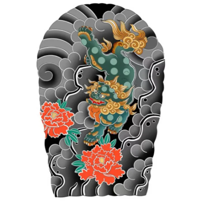 Hình xăm full tay màu nhật cổ kì lân phong thủy đẹp lộng lẫy hàng chính  hãng KingT | Shopee Việt Nam