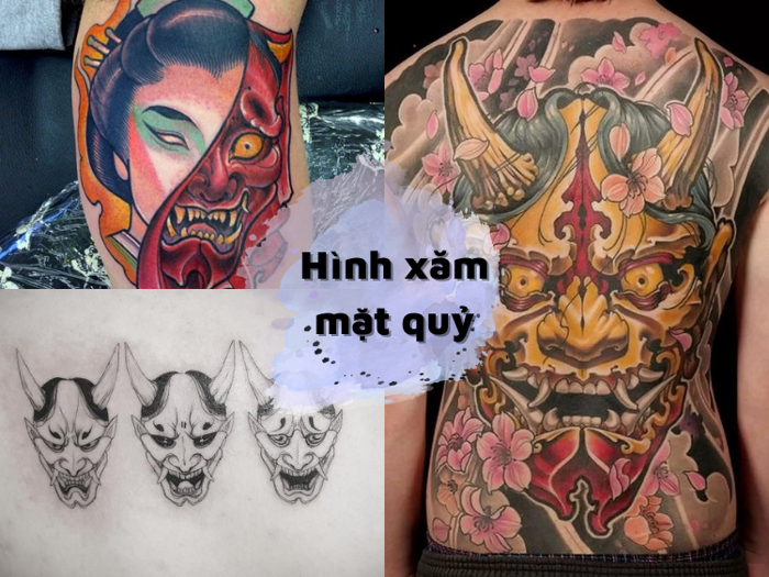 Tổng hợp 1001+ Hình xăm mặt quỷ cool ngầu, dữ tợn | Yody