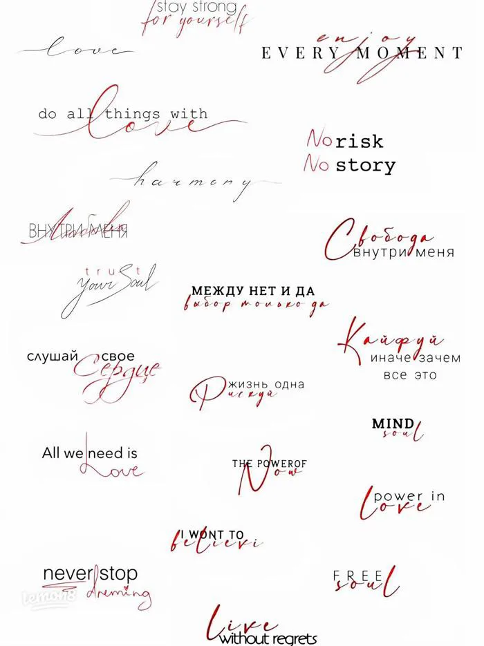 20+ font chữ xăm đẹp, hình xăm chữ mini ý nghĩa (kèm gợi ý câu tiếng Anh)
