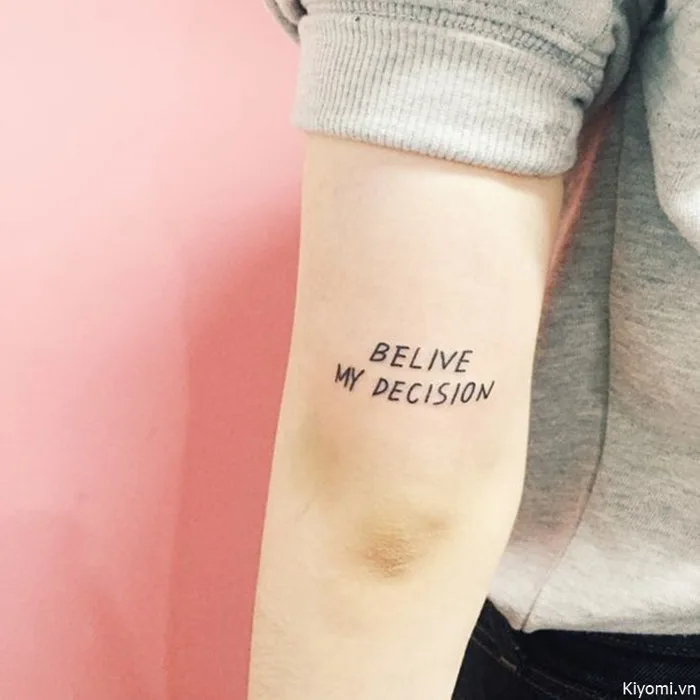 Gợi ý các hình xăm chữ đẹp và ý nghĩa dành riêng cho phái nữ | Hướng dẫn  thợ xăm | Ink