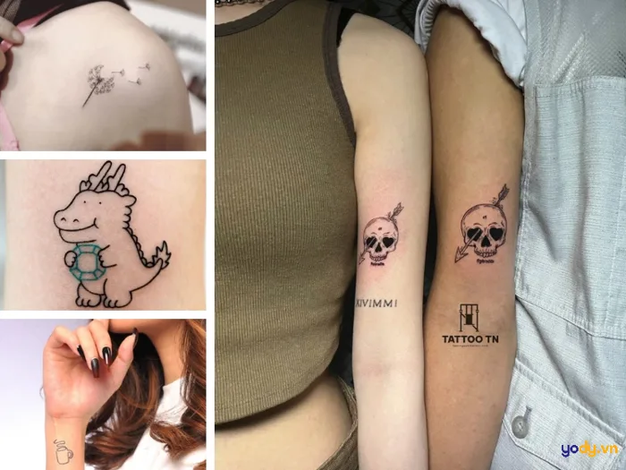 101 Hình xăm mini cute cho bạn thêm NỔI BẬT, CÁ TÍNH | Yody