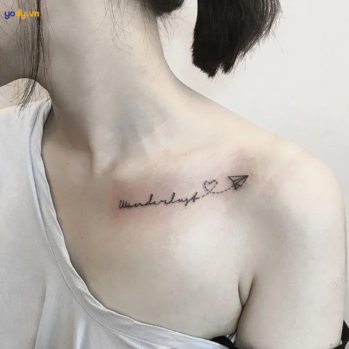TOP 50+ hình xăm ở ngực cho nữ mini tinh tế, đẹp phát ngất | Yody
