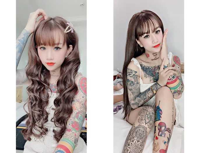 Hot girl xăm trổ: 