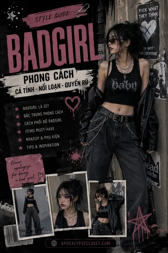 Bad Girl Là Gì? Dấu Hiệu Nhận Biết & Phong Cách Badgirl