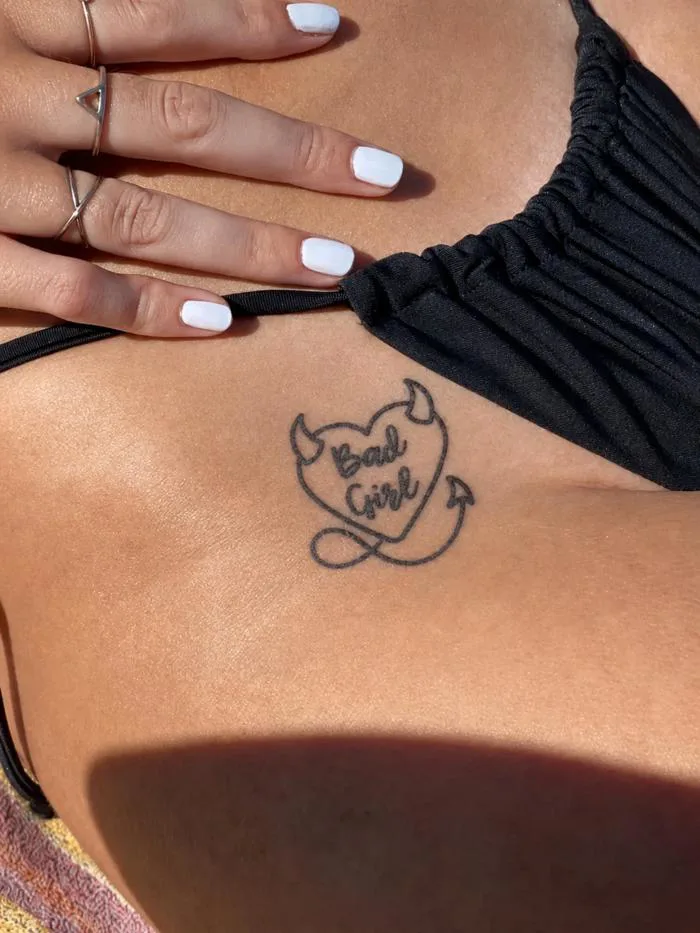 Bad Girl Semi-Permanent Tattoo | KYNK