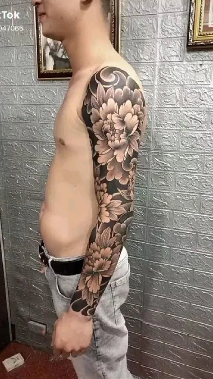 mẫu đơn full tay