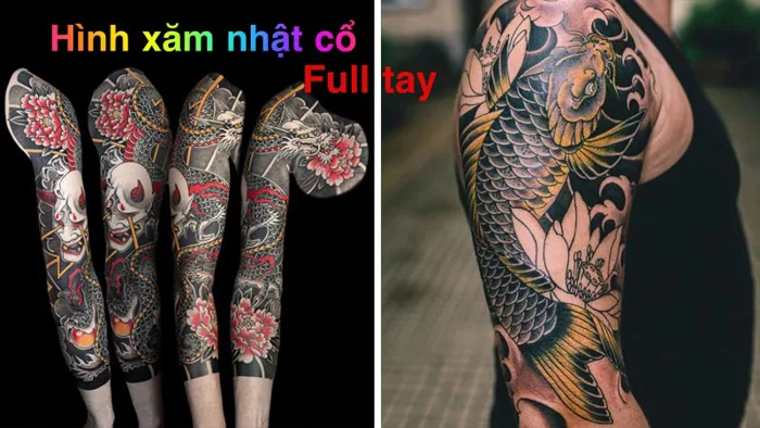 799+ Hình xăm nhật cổ Full tay cho nam nữ đẹp & Ý nghĩa hay 2025
