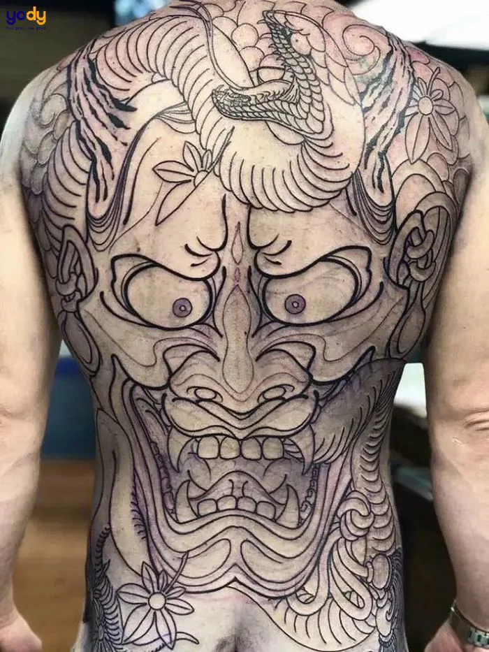 Tổng hợp 1001+ Hình xăm mặt quỷ cool ngầu, dữ tợn | Yody