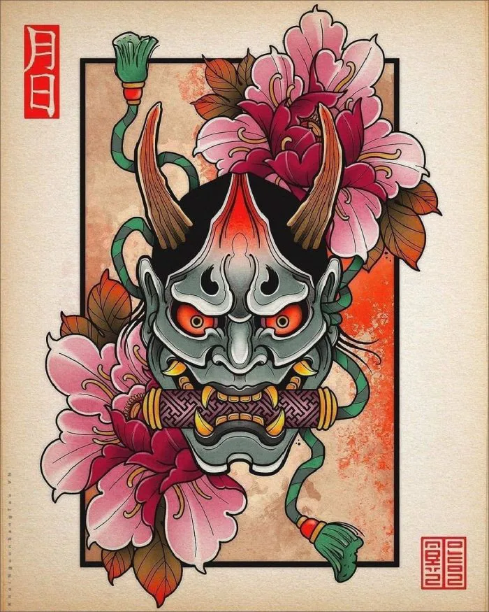 Hình xăm mặt quỷ Oni: Bí ẩn đằng sau vẻ ngoài đáng sợ của Yakuza - Tour 24H