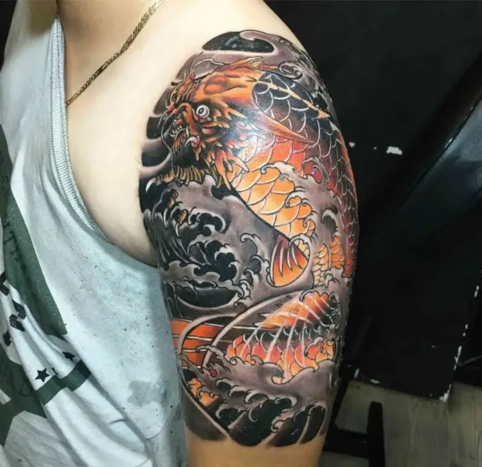 Những mẫu hình xăm Nhật cổ bắp tay đẹp và ý nghĩa nhất