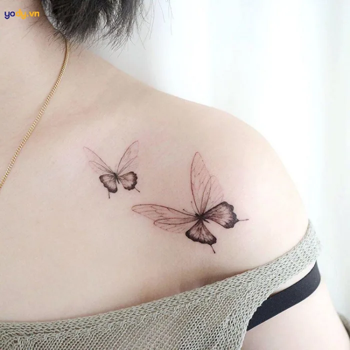 TOP 50+ hình xăm ở ngực cho nữ mini tinh tế, đẹp phát ngất | Yody