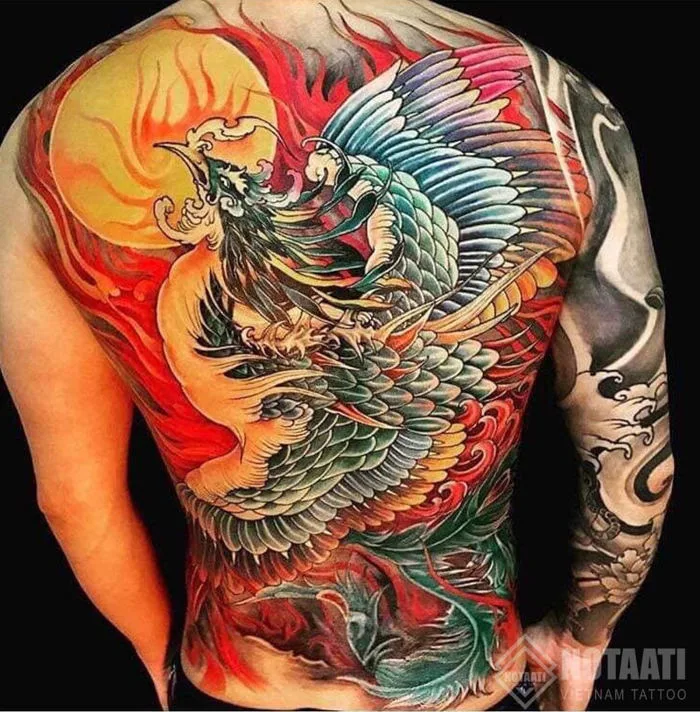 Ý Nghĩa Hình Xăm Phượng Hoàng Và Mẫu Hình Xăm Ở Các Vị Trí