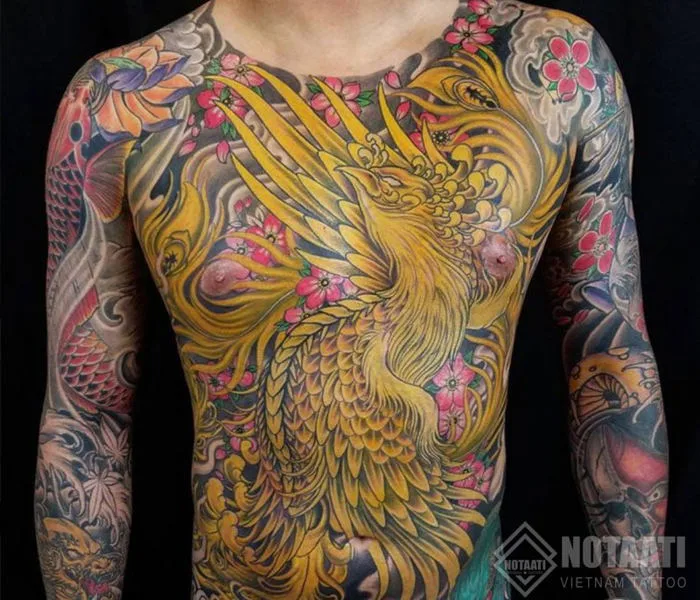 Ý Nghĩa Hình Xăm Phượng Hoàng Và Mẫu Hình Xăm Ở Các Vị Trí