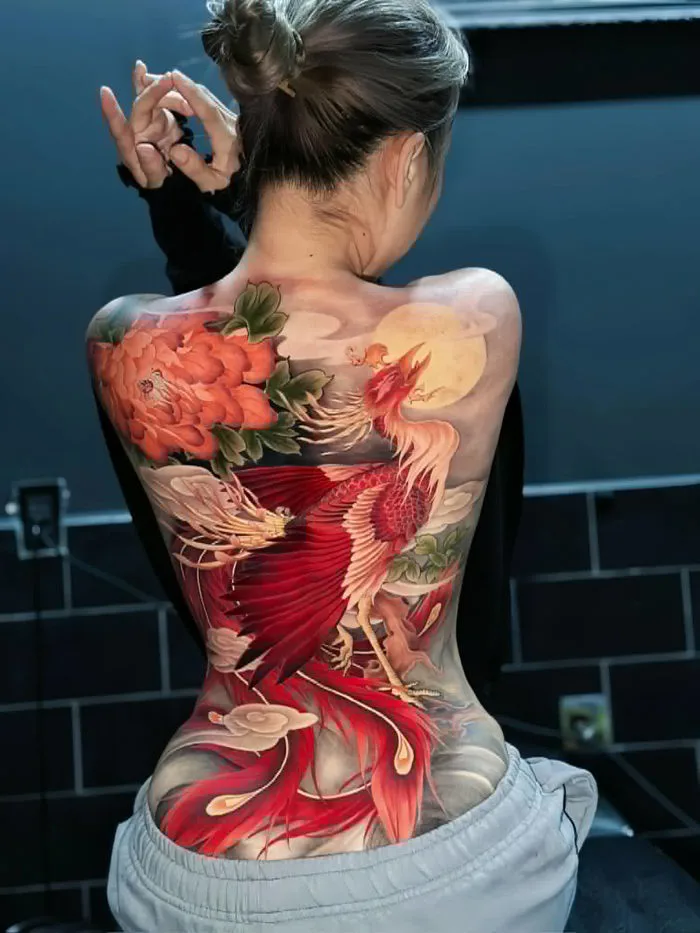 Ý nghĩa hình xăm phụng hoàng