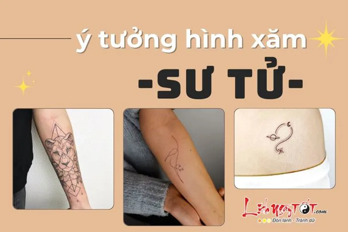 Ý tưởng hình xăm cho cung Sư Tử giúp hoàn thiện phong cách