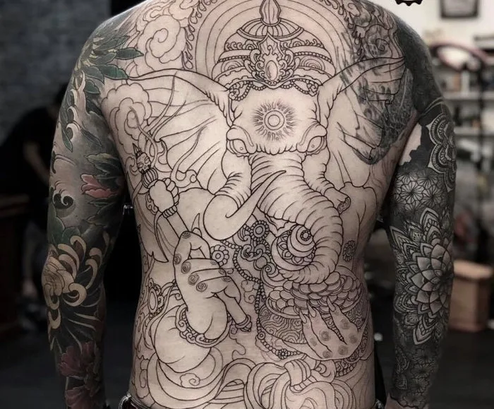 99+ hình xăm voi: đẹp, độc lạ, ý nghĩa hợp tuổi nhất 2023