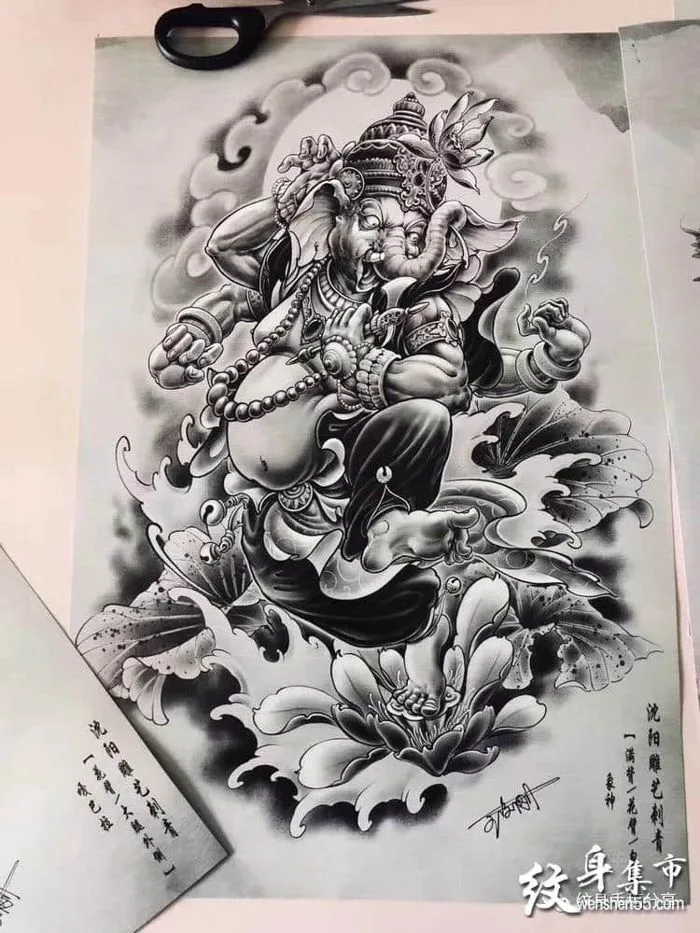 Khám phá 49 ý tưởng Ganesha - Thần Voi và hình xăm voi | hình xăm con voi,  ganesha, hình xăm và các ý tưởng khác