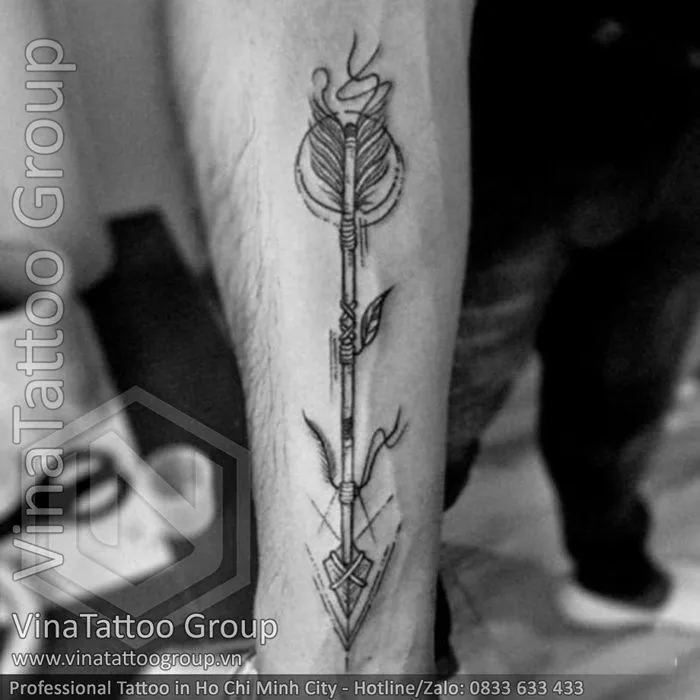 Hình xăm hợp mệnh Kim - VinaTattoo Group
