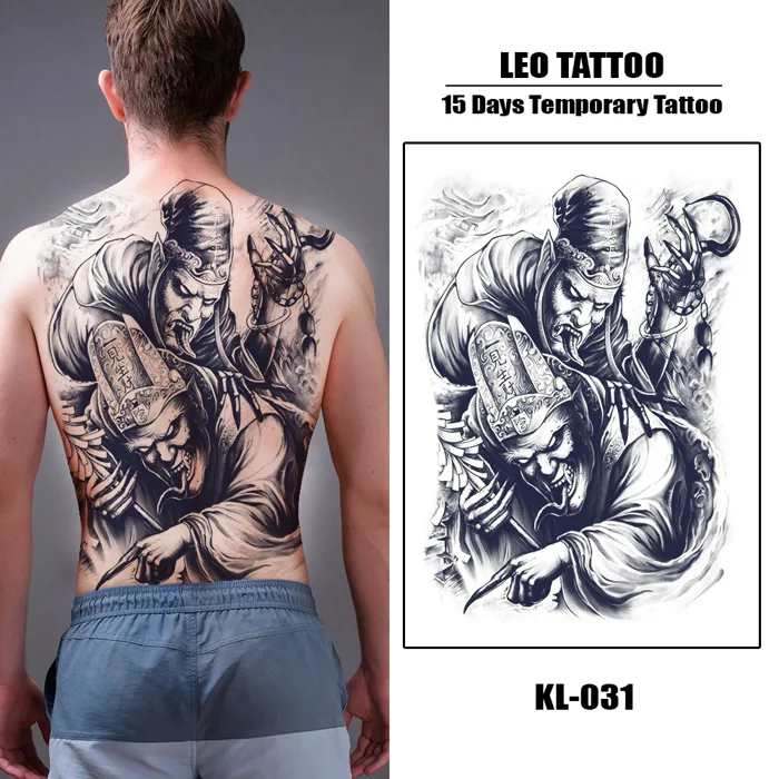 Hình Xăm Dán Đầu Lâu, Bộ Xương Full Lưng Cực Ngầu – Tattoo Dán 15 Ngày –  35x48cm | Shopee Việt Nam