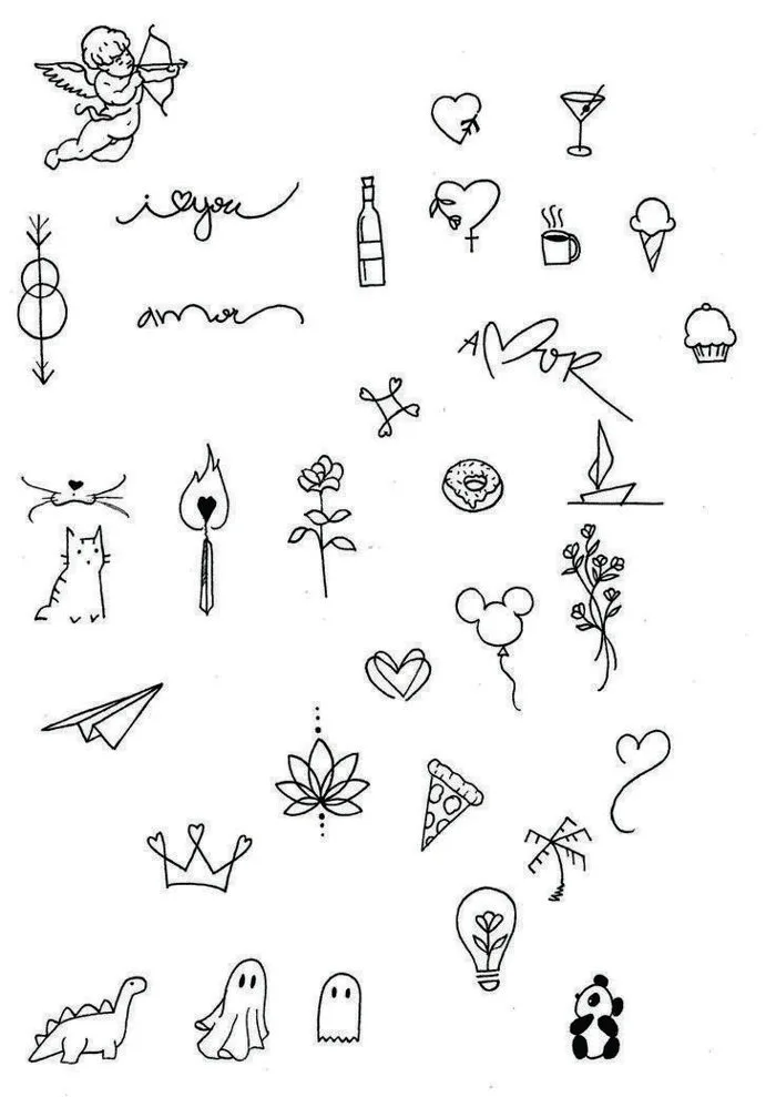40+ Cute Small Tattoo Ideas | HARUNMUDAK