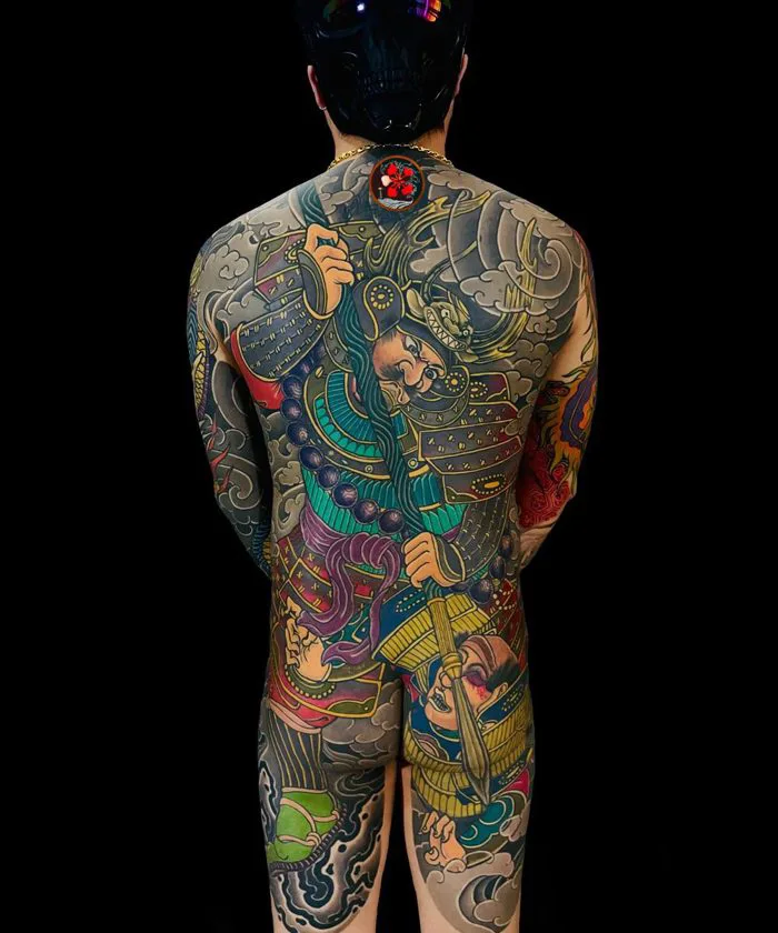 Xăm Nhật cổ - Tiến Black Tattoo