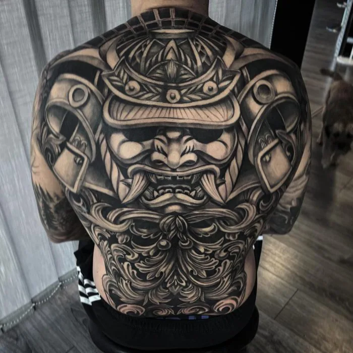 50+ Hình xăm Samurai full kín lưng nam đẹp, chất nhất