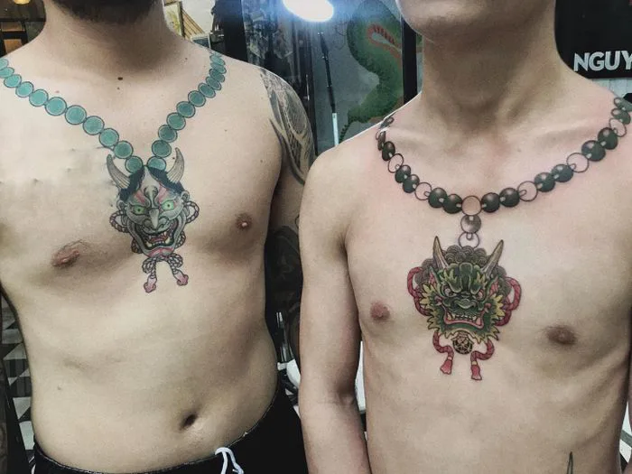 50+ Mẫu hình xăm dây chuyền Nhật cổ đỉnh nhất năm 2024